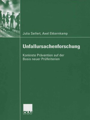 cover image of Unfallursachenforschung